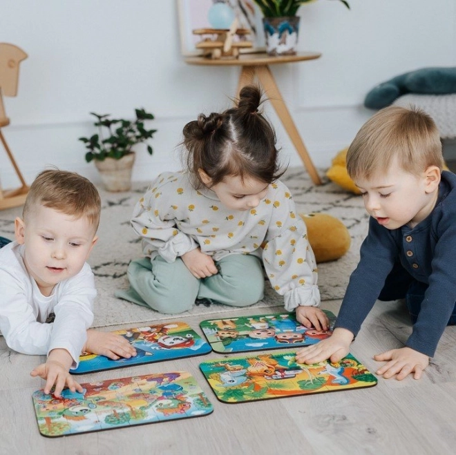 Puzzle 24 pièces en bois Pat'Patrouille