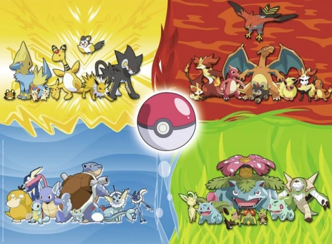 Types de Pokémon 150 pièces