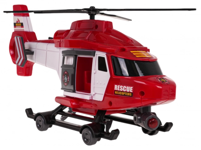 Hélicoptère de sauvetage 1:16 Service d'incendie