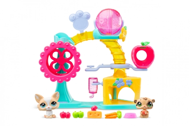 Littlest Pet Shop Spaßfabrik mit 2 Figuren