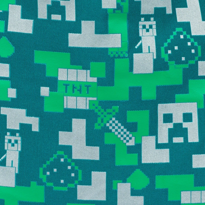 Pocket Backpack with Silver Creeper from MINECRAFT