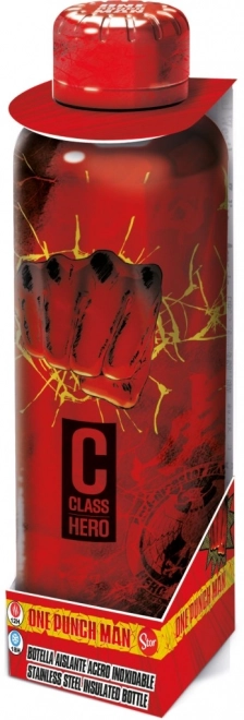 Edelstahlflasche mit One Punch Man Motiv