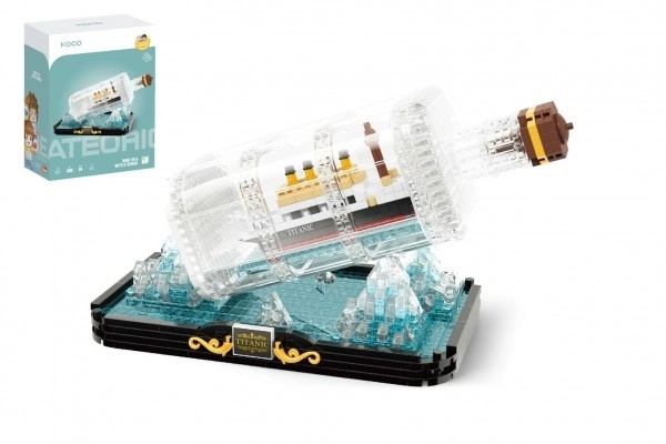 Bouwset KOCO Titanic in een fles