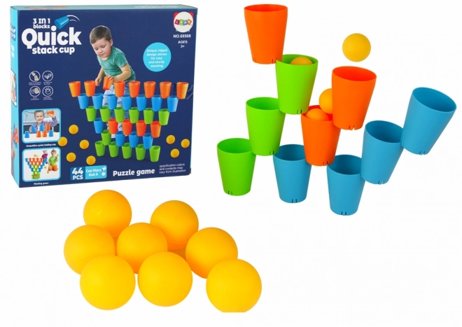 Stapelkoker 3 in 1, 44 stuks
