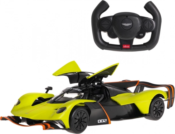 RC car 1:14 Aston Martin Valkyrie AMR Pro by Rastar – green
