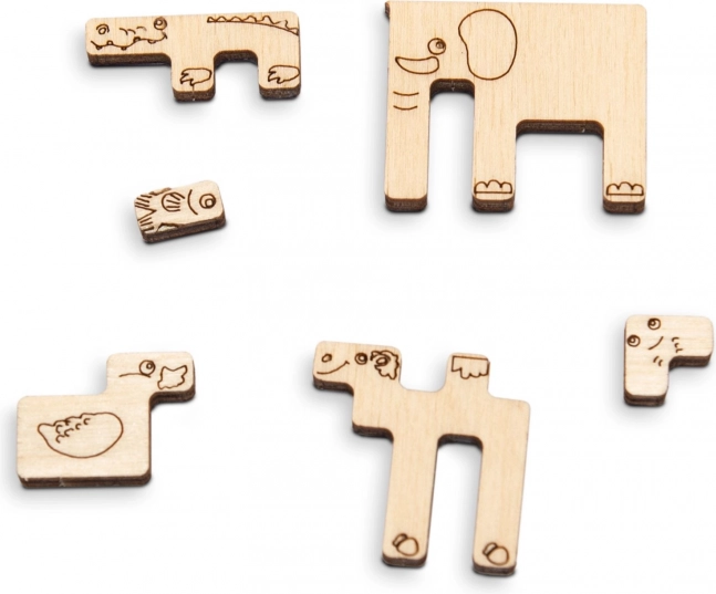 Detailed animal motifs