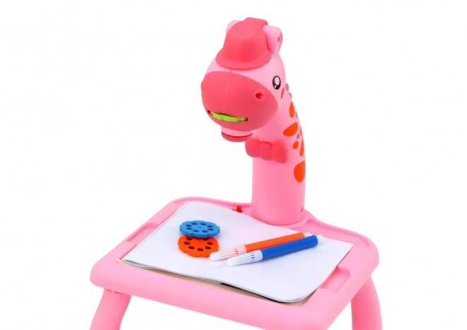 Roze Giraffe Tekenbord Projector Pen
