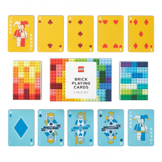 Chronicle Books LEGO® Ensemble de cartes à jouer