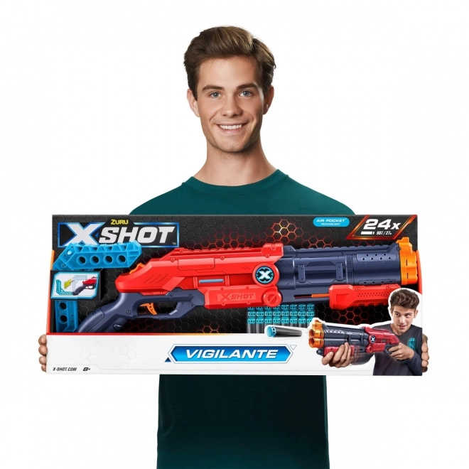 ZURU X-SHOT EXCEL Vigilante dartblaster 24 pijlen