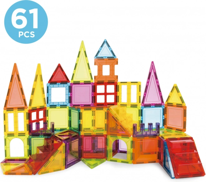 EDUCA Magnetische bouwset Magnetics 61 stukken
