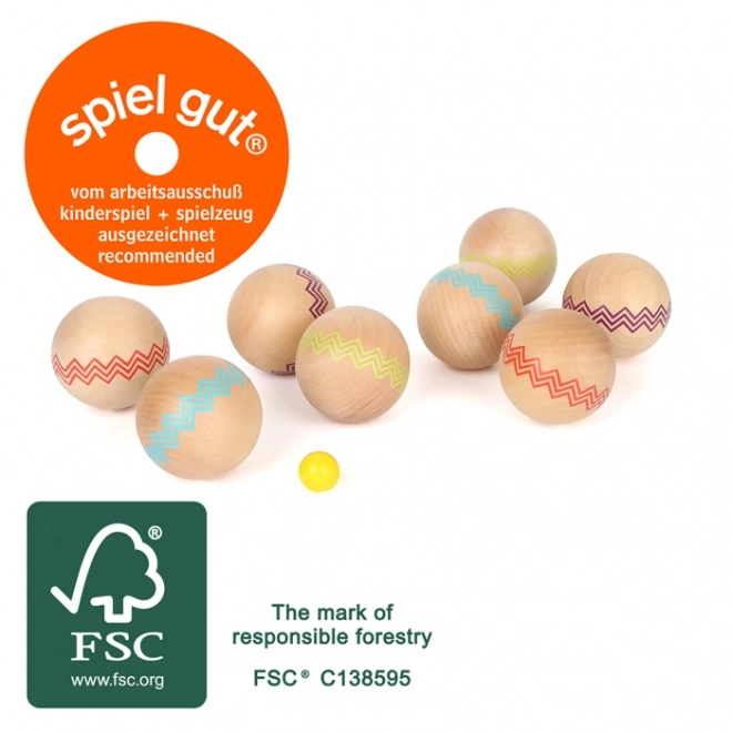 Holz Boule für Kinder und Erwachsene