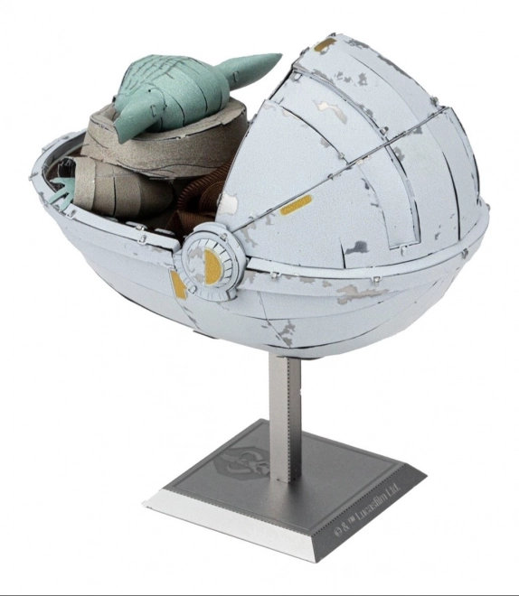 Metal Earth 3D-puzzel Star Wars Mandalorian: Het Kind