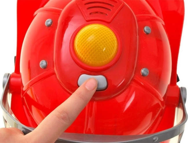 Brandweerset helm licht geluid blusser accessoires brandweer ZA1678