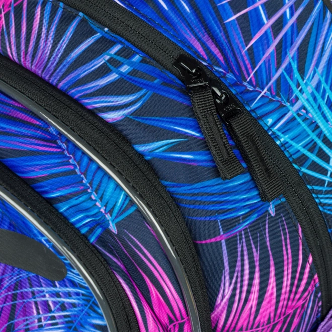 BAAGL 3 SET Core Palm: backpack, pencil case, drawstring bag