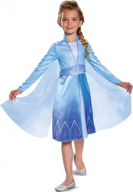 Kinderkostüm Prinzessin Elsa – 5–6 Jahre