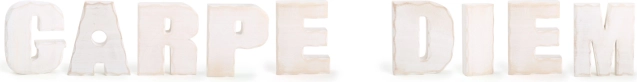 Small Foot houten decoratie Carpe Diem
