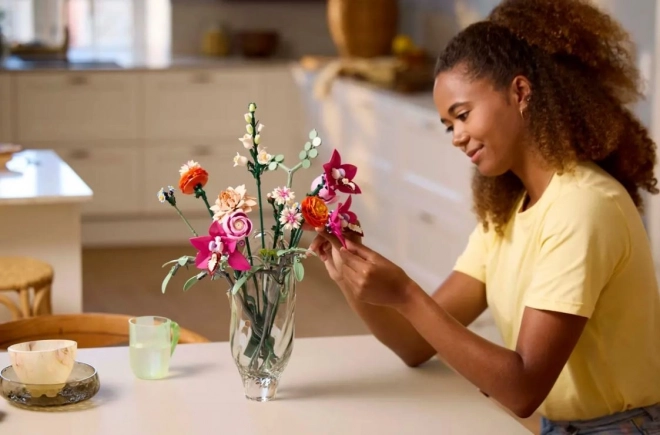 Lego Botanicals prachtige boeket roze bloemen