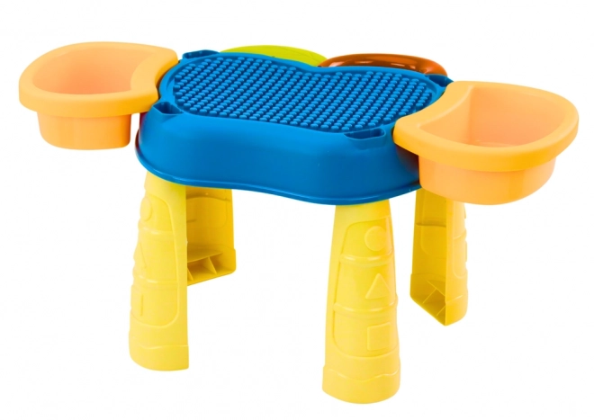 Multifunctionele tafel 4-in-1 blauw