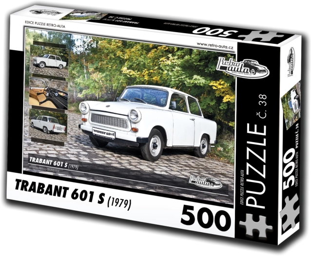 Puzzel RETRO-AUTA Trabant 601 S (1979) 500 stukjes