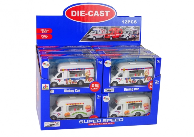 Auto Camper IJssalon Fast-Food Resort Frictie Aandrijving 2 Modellen