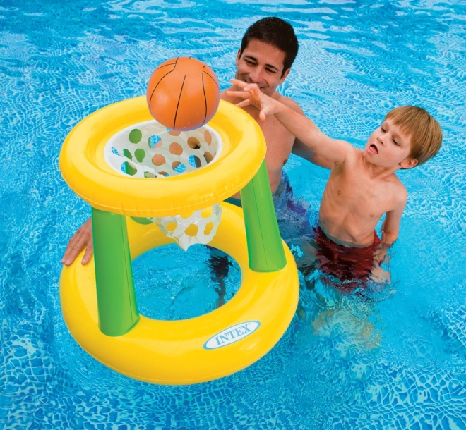 Intex Opblaasbare basketbalset voor in het water 67x55cm