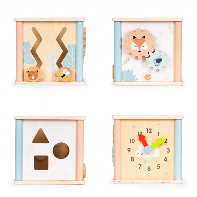 Houten educatieve blokken Ecotoys