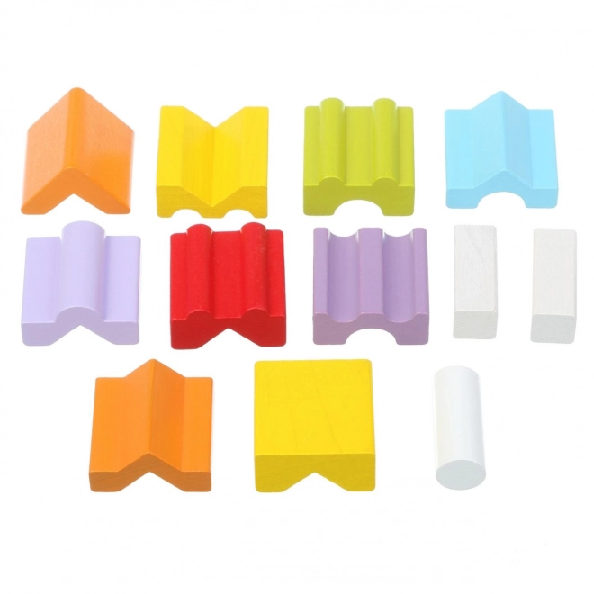 Toren XI - houten puzzel CUBIKA, 12 delen