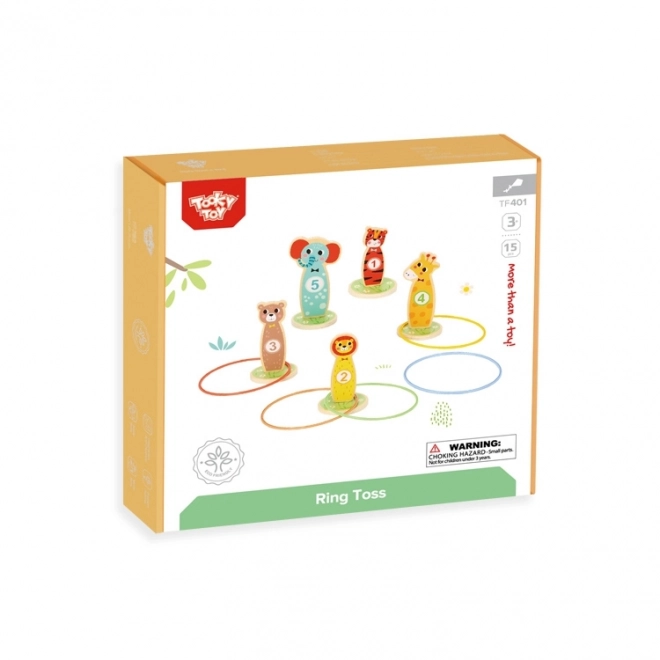 Tooky Toy Wooden Target Toss Game