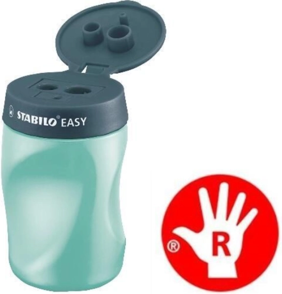 Stabilo EASYsharpener puntenslijper voor rechtshandigen donker groen