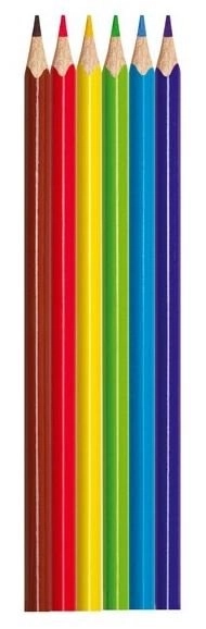 Driehoekige kleurpotloden MAPED Color'Peps 6 stuks