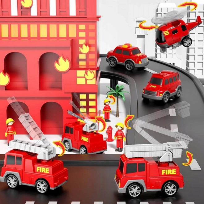Fire Rescue Vehicle Set