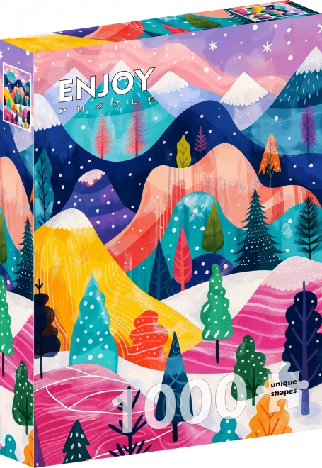 Puzzel Winterpalet 1000 stukjes