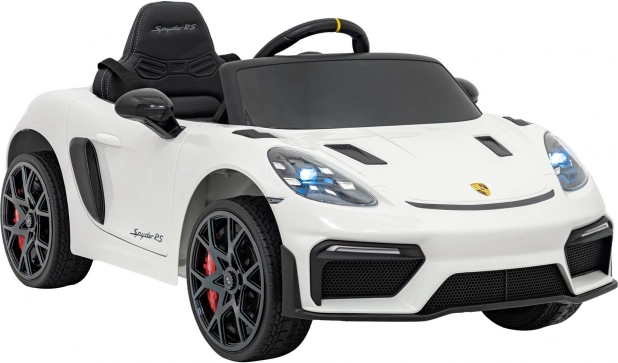 Kids’ Electric Car Porsche 718 Spyder RS – White
