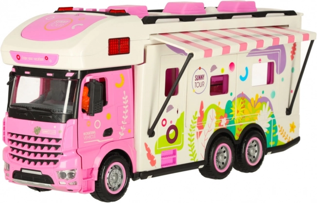 Interactieve caravan - afstandsbediening
