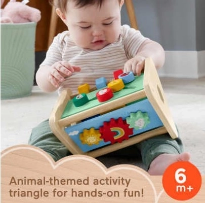 Fisher-Price Aktives Holz-Dreieck