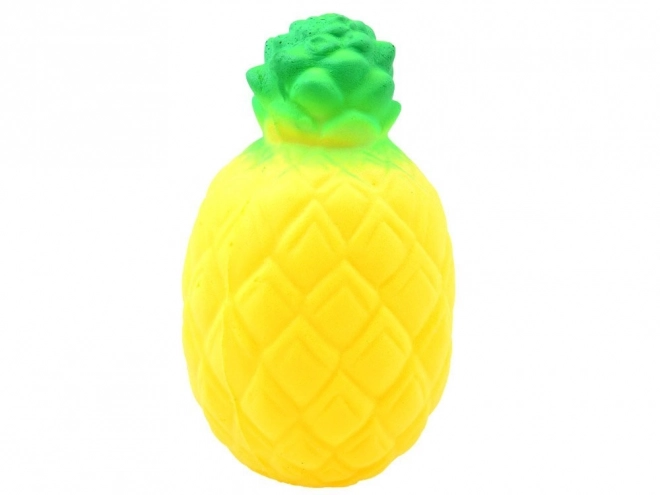 Schuimen gele ananas