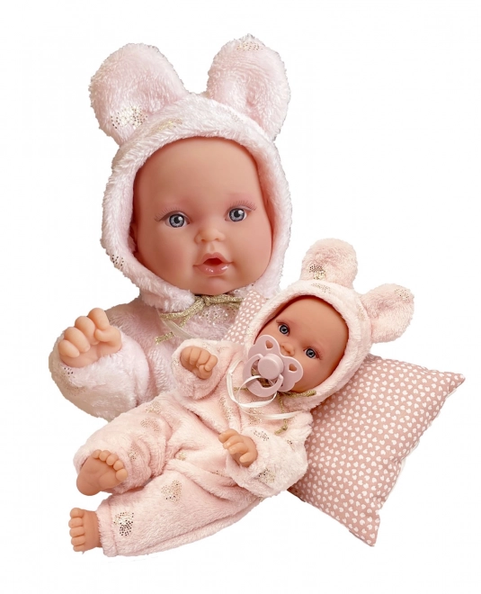 Antonio Juan 1136 KIKA - poupée bébé réaliste avec fonction de mouvement spéciale et corps en tissu souple - 27 cm
