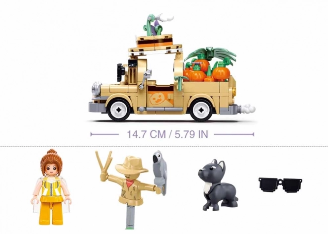 Sluban Girl's Dream Fruit Cart