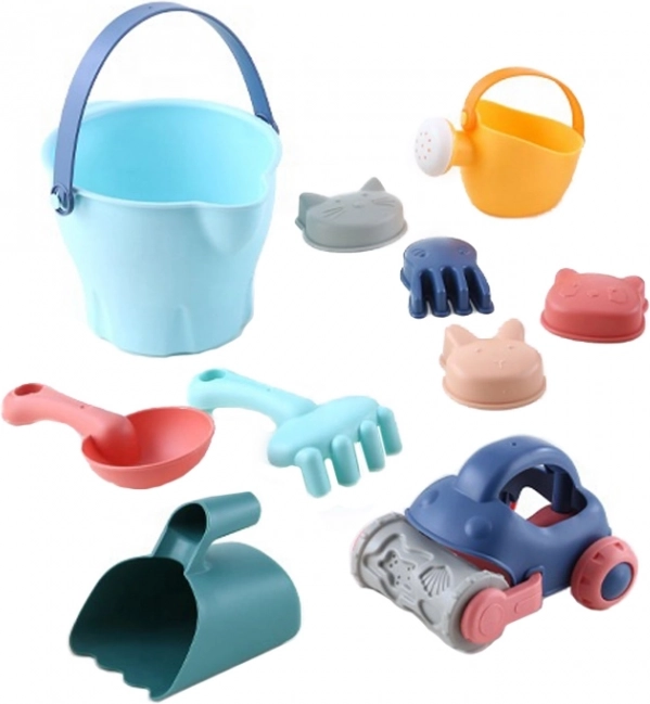 Sand Set with Toy Car 10 pcs WOOPIE