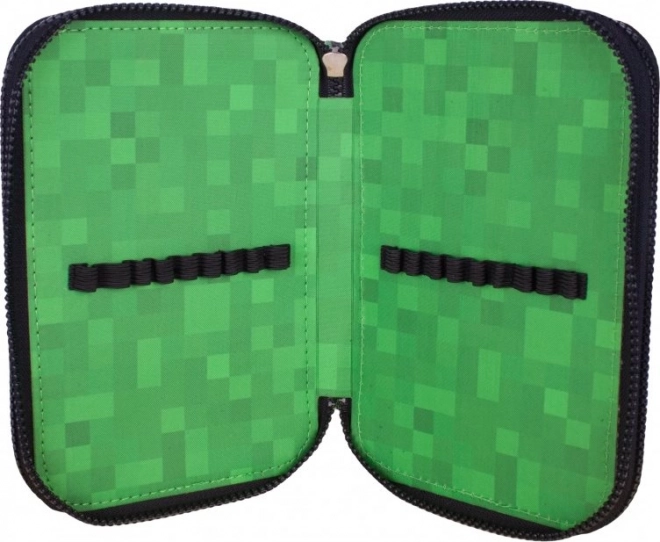Schulmäppchen Minecraft Alex und Steve dreistöckig