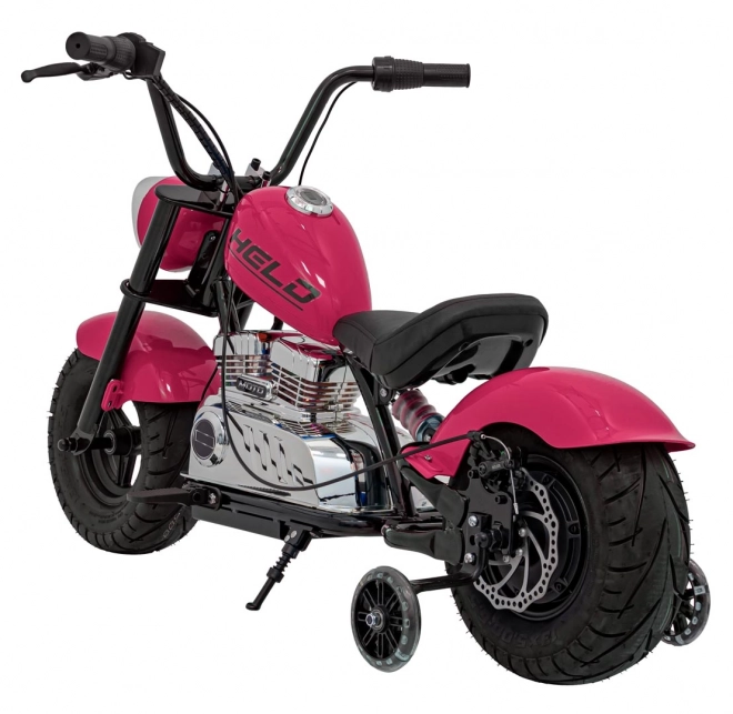 Kinder motorfiets Chopper Warrior roze