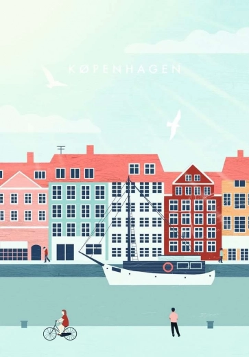 Ravensburger Puzzle Moment: Copenhagen 300 pieces