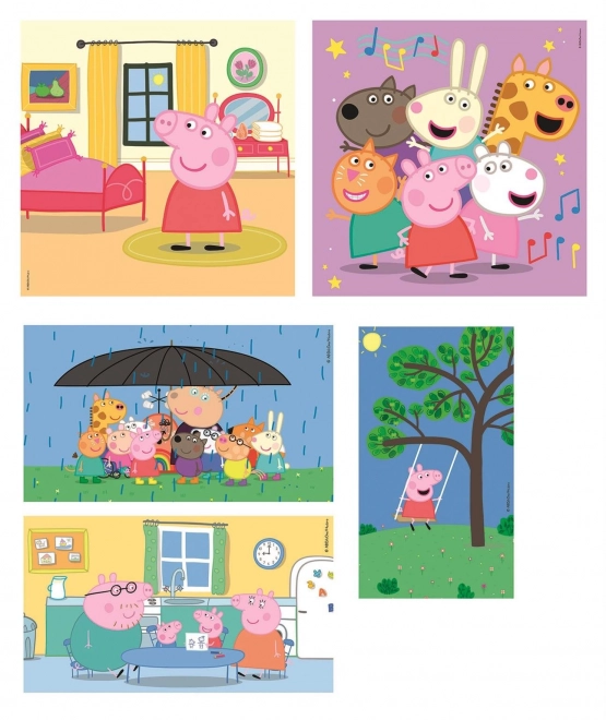 Puzzel Varkentje Peppa 10in1 van Clementoni