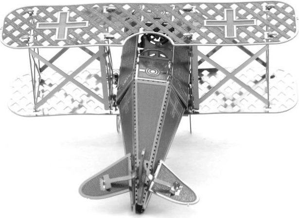 De opvallende dubbeldekker Fokker D.VII