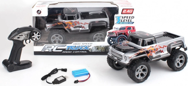 R/C Monster Car with Three-Speed Gearbox