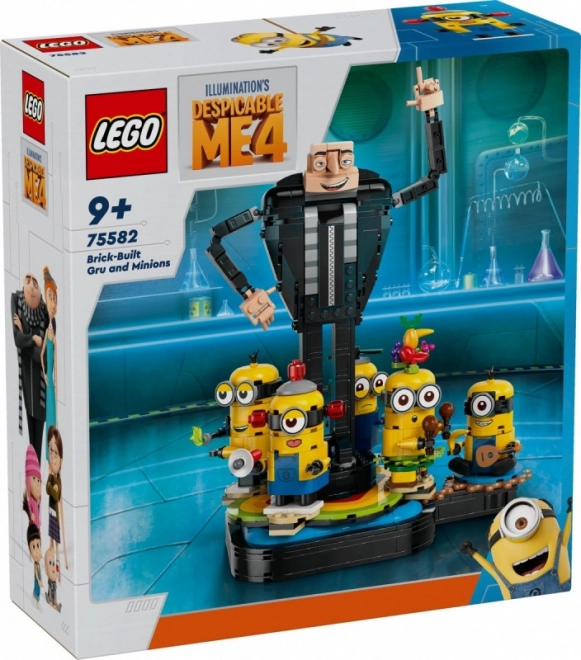 Lego Moi, moche et méchant 4 Gru et des Minions en briques