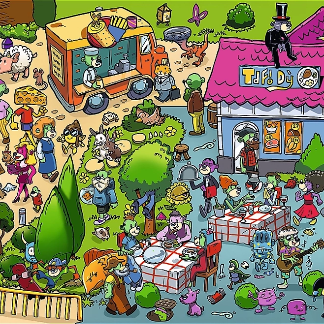 Puzzle Treflíci: Spion Typ 160 Teile