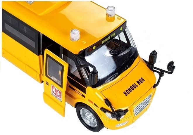Metall Schulbus mit Aufziehmotor