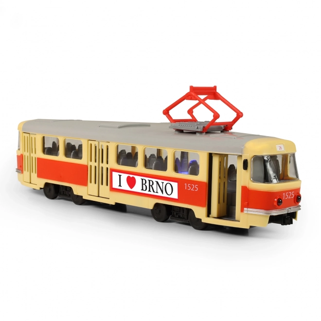 Czech Announcing Tram Brno