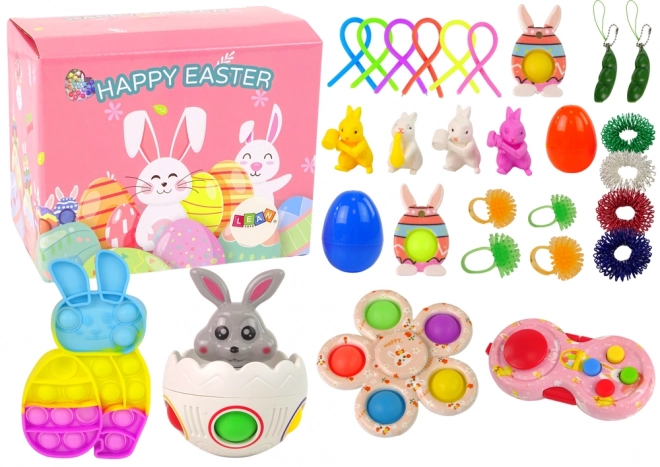 Paas antistress set Fidget Toys 29 stuks